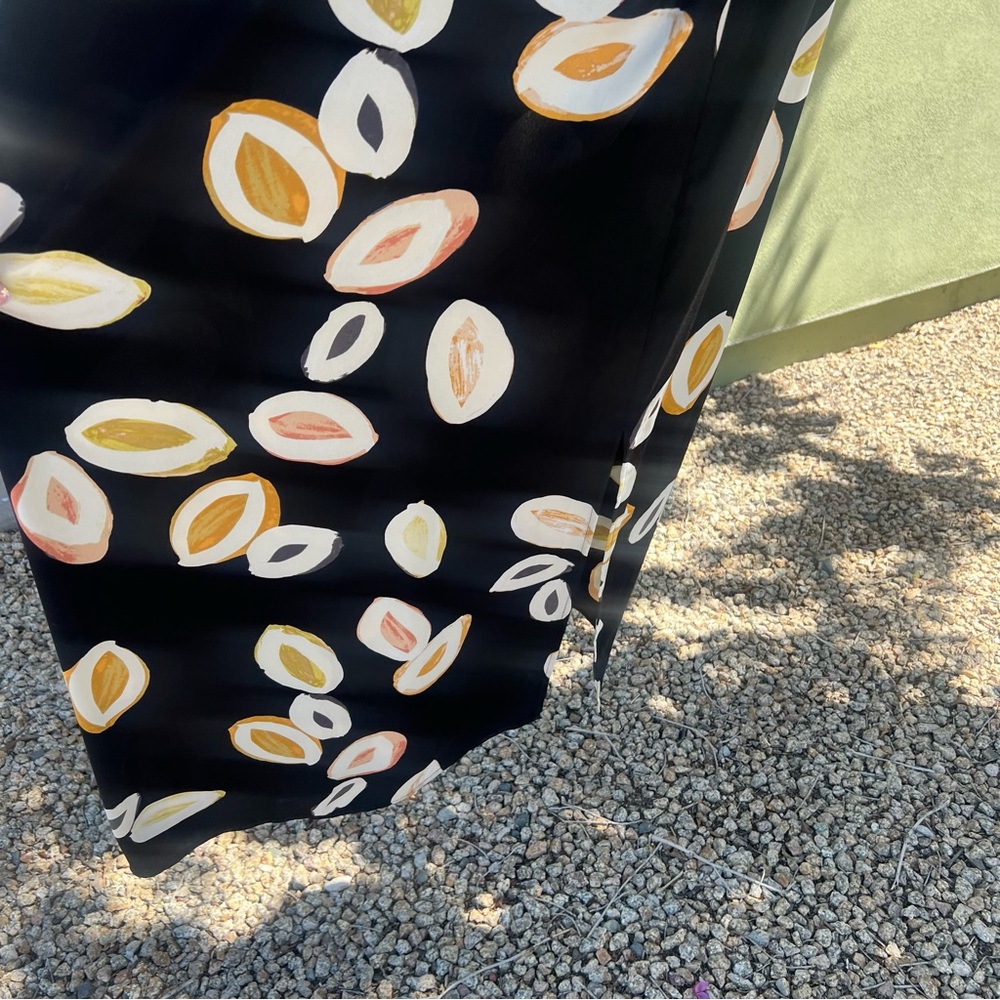 Nic & Zoe Black Papya Print Dress Size: XL - Picture 7 of 9
